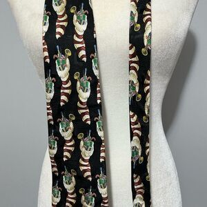 Hallmark Christmas stocking silk tie